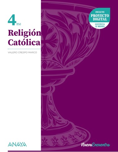 RELIGION CATOLICA 4ºESO NUEVO ENCUENTRO 2023